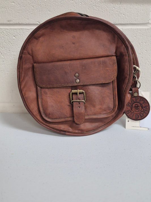 Circle Satchel Happy Buddha