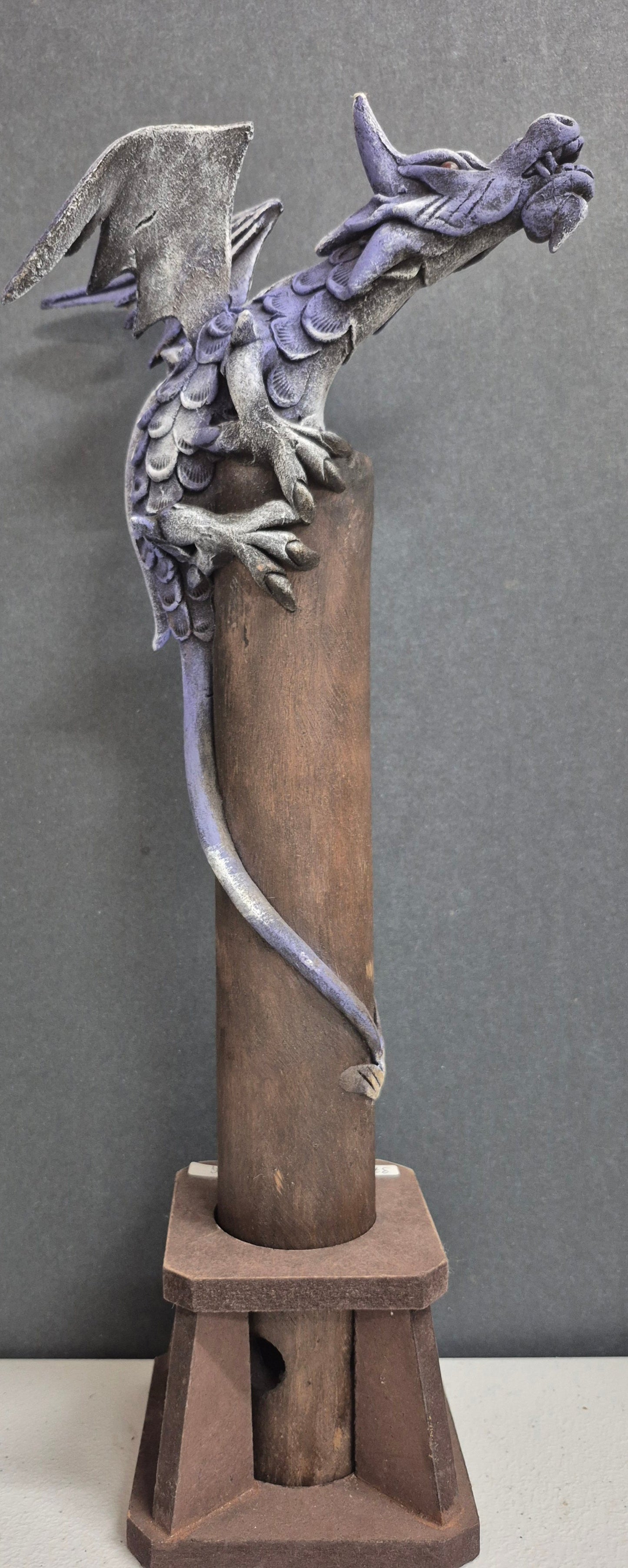 dragon tower incense holder Happy Buddha