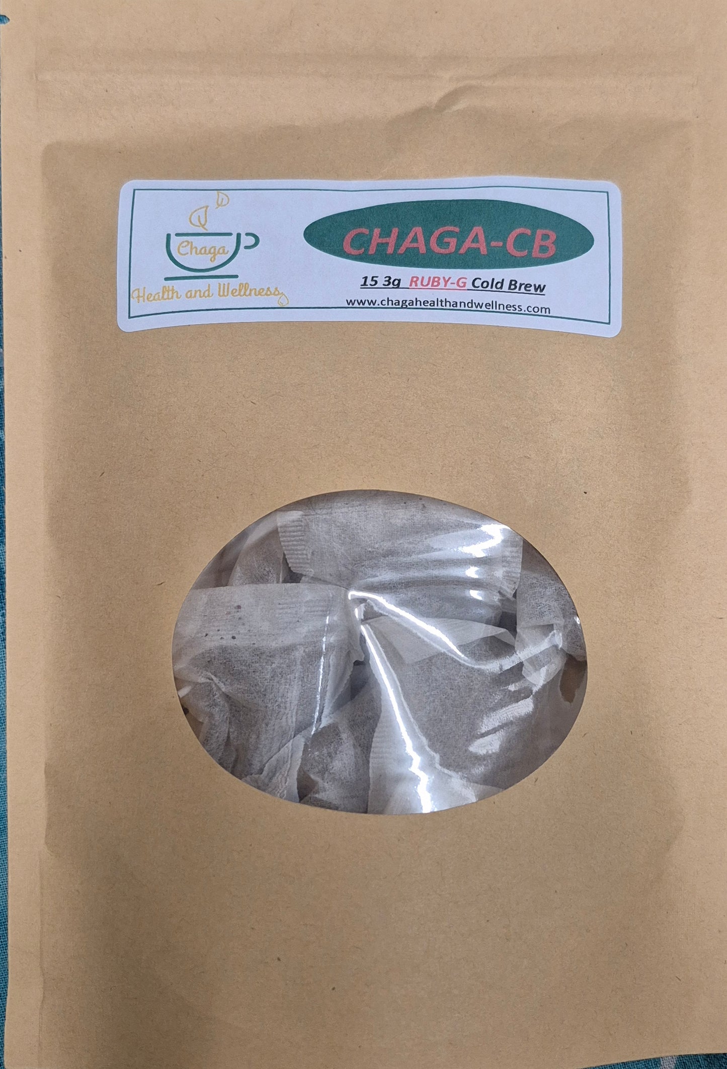 Ruby-G Cold Brew Chaga Tea