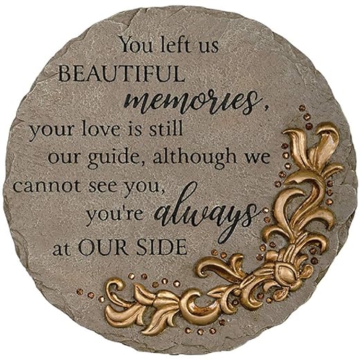 Beadworks Garden Stone Beautiful Memory Happy Buddha