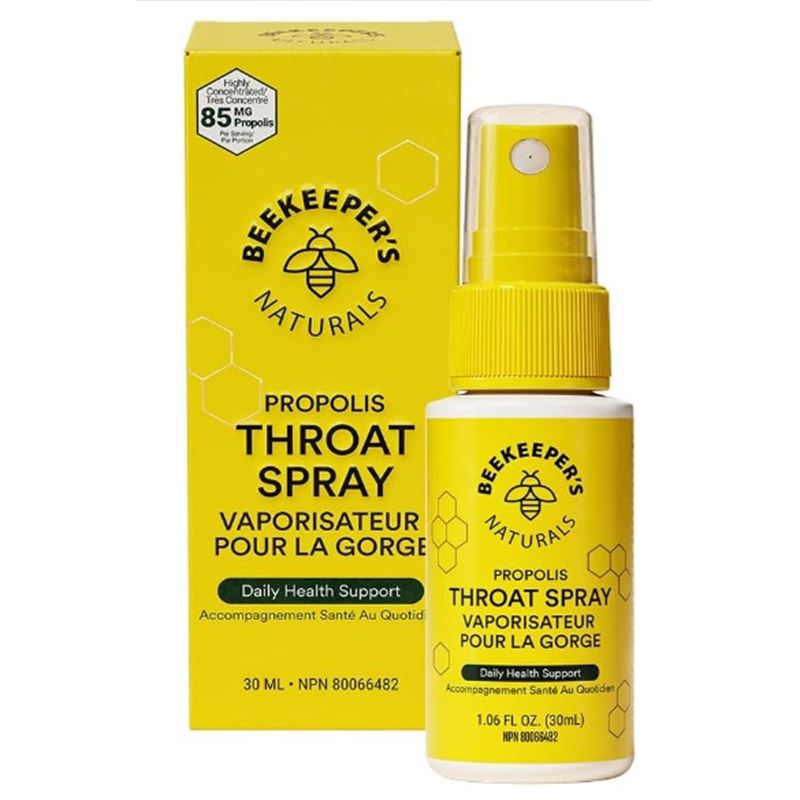 Beekeepers Naturals Propolis Throat Spray Purity Life