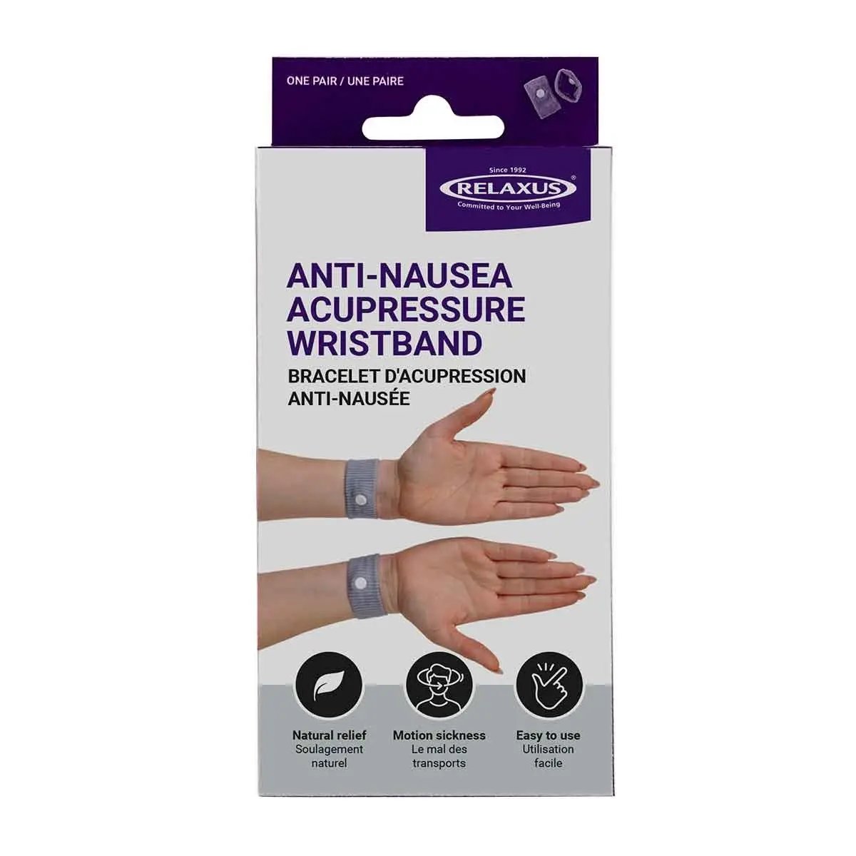 Happy Buddha- Anti-Nausea Acupressure Wristband