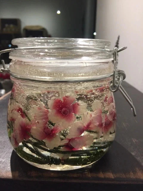 Gelmania Candle Lavender Vanilla Happy Buddha