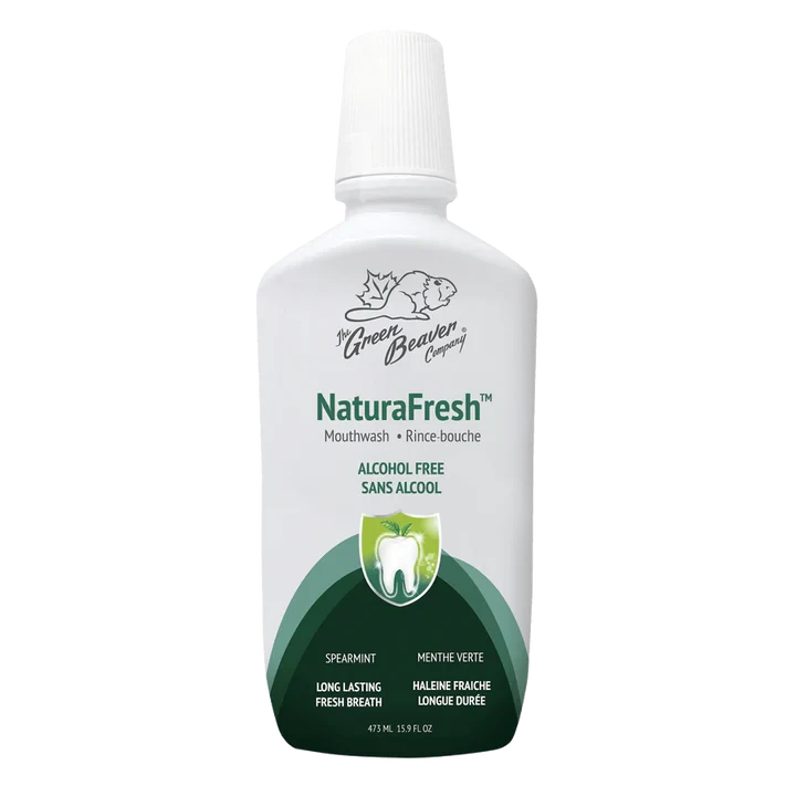 Green Beaver NaturaFresh Mouthwash Spearmint 473 ml Happy Buddha