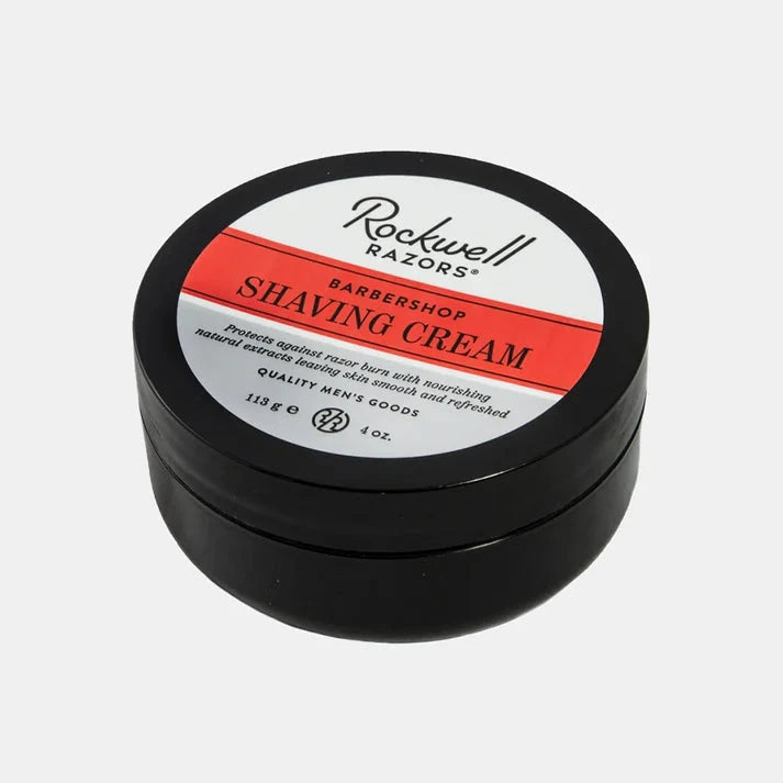 Rockwell Razors Barbershop Scent Shaving Cream 113g Happy Buddha