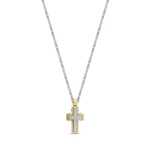 Stone Set Gold Ashes Pendant