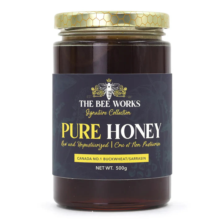 The Bee Works Buckwheat Raw Honey
