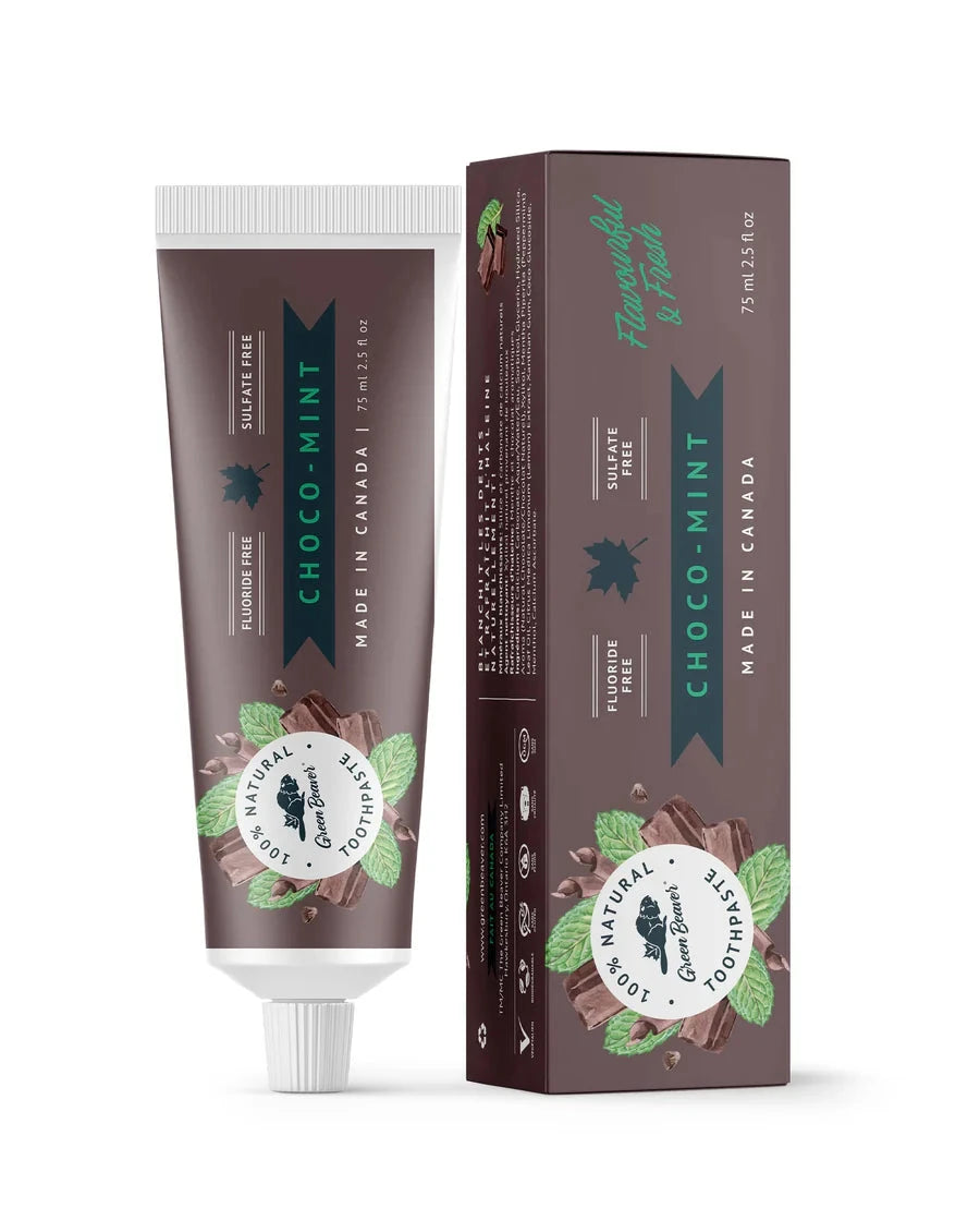 Green Beaver Choco Mint Natural Toothpaste 75 ml Happy Buddha