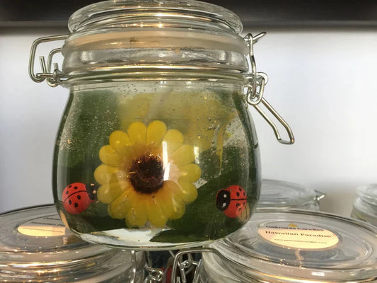 Gelmania Candle Citronella Happy Buddha