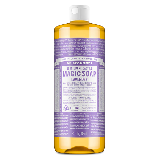 Dr. Bronners 18 in 1 Lavender Pure Castile Soap 946 ml