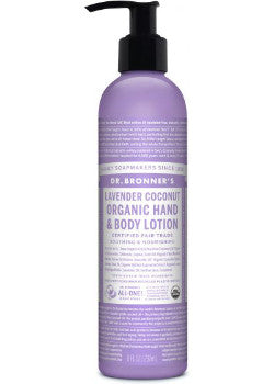Dr. Bronner's Organic Lavender Coconut Hand and Body Ltion 237 ml Purity Life