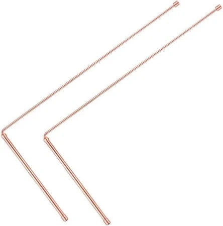 Copper Dowsing Rods Happy Buddha