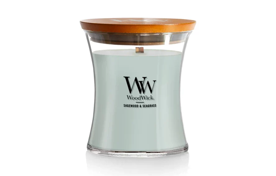 Woodwick Sagewood & Seagrass 9.7oz