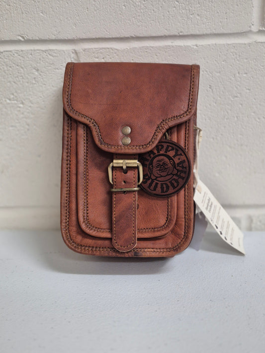 Tall Satchel Round Half Flap
