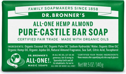 Dr. Bronner's Magic Soap (Almond) - 140g