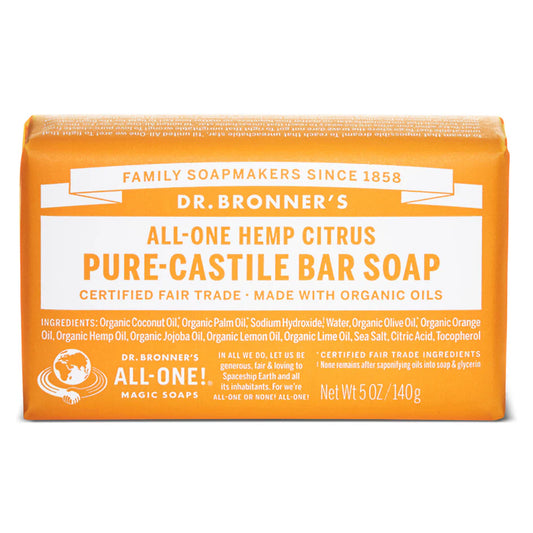 Dr. Bronner's Magic Soap (Citrus Orange) - 140g