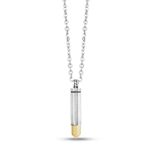 Bullet Ashes Pendant W/Chain
