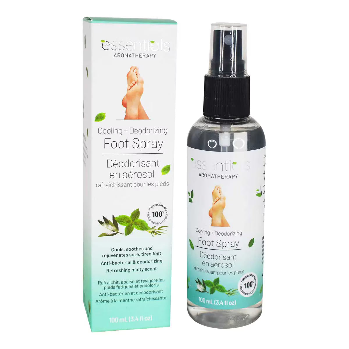 Cooling & Deodorizing Foot Spray