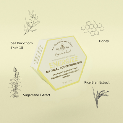 Bee By The Sea Energize Conditioner Bar