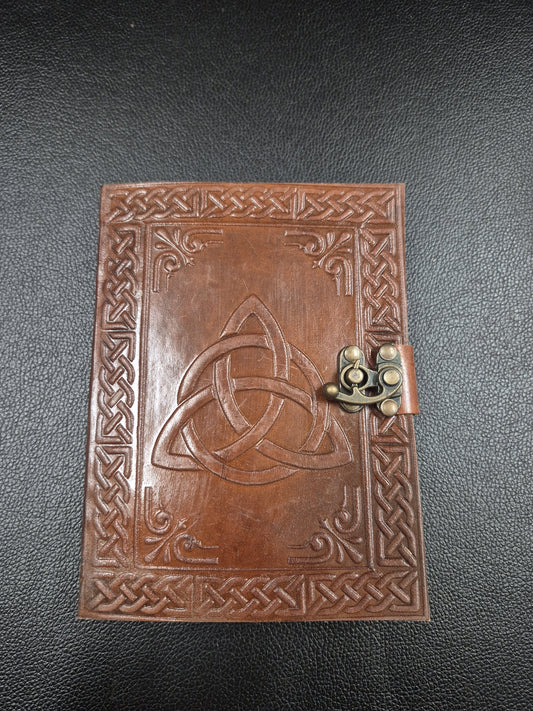 Triquetra Leather Journal