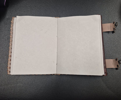 Three Stone And Latch Leather Journal