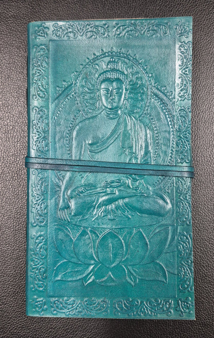 Green Leather Buddha Journal