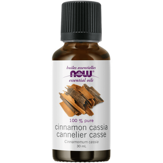 Now Brand Cinnamon Cassia 100% Essential oil 30 ml