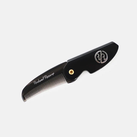 Rockwell Razors Folding Moustache and Beard Pocket Comb
