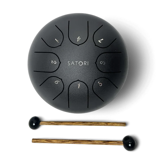 satori small tongue/rain drum 8 notes 6"