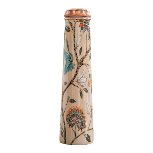 Pure Copper Humming Bird Bottle ,750ml/25oz