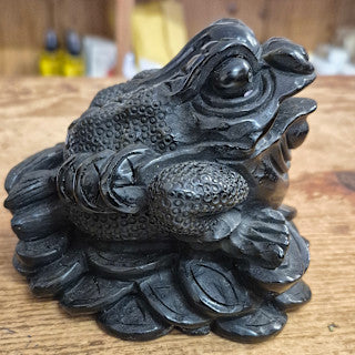 black obsidian feng shui wealth frog