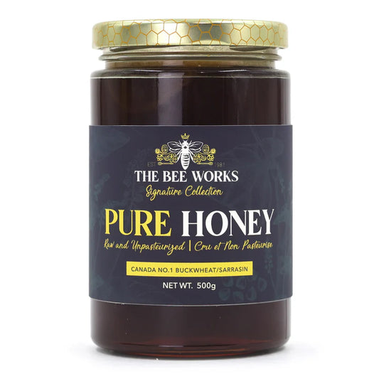 The Bee Works Buckwheat Raw Honey