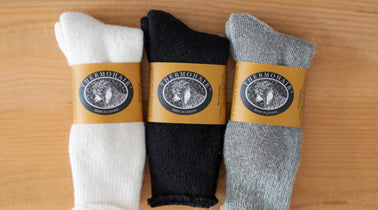 Mohair Socks Happy Buddha