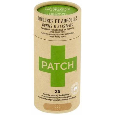 Natural bamboo bandaids with aloe vera
