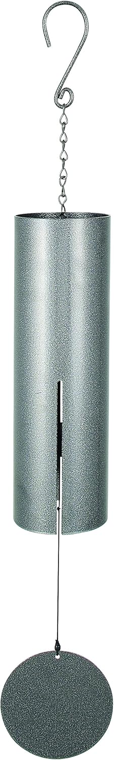 Cylinder Bell 36" pewter fleck