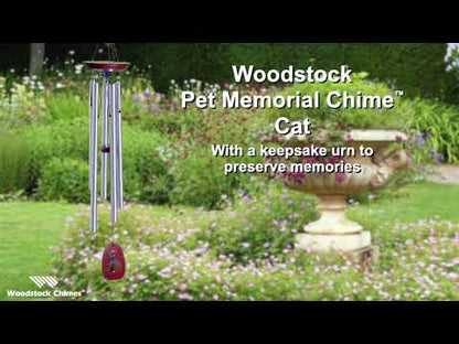 Pet Memorial Chime Cat