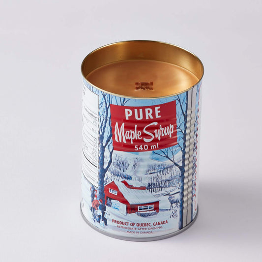 Pure Maple Syrup Candle Wood Wick