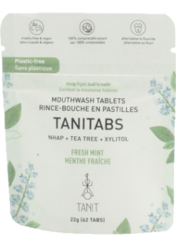 Tanitabs Mouthwash Tablets (Fresh Mint, Pouch) - 62 Tabs