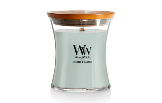 Woodwick Sagewood & Seagrass 9.7oz